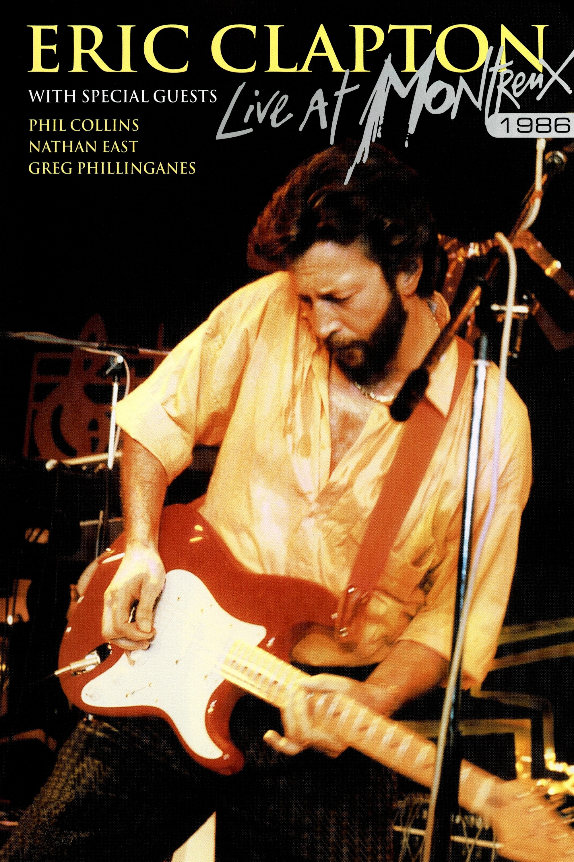 Eric Clapton - Live at Montreux 1986 poster