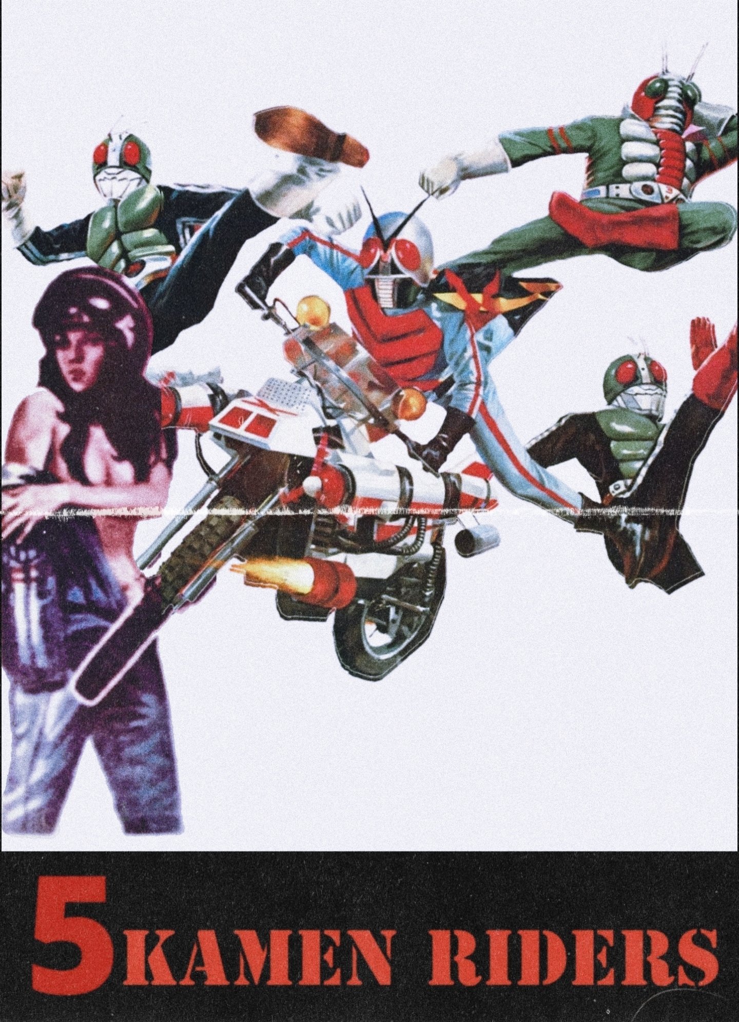 Hanuman and the Five Kamen Riders poster