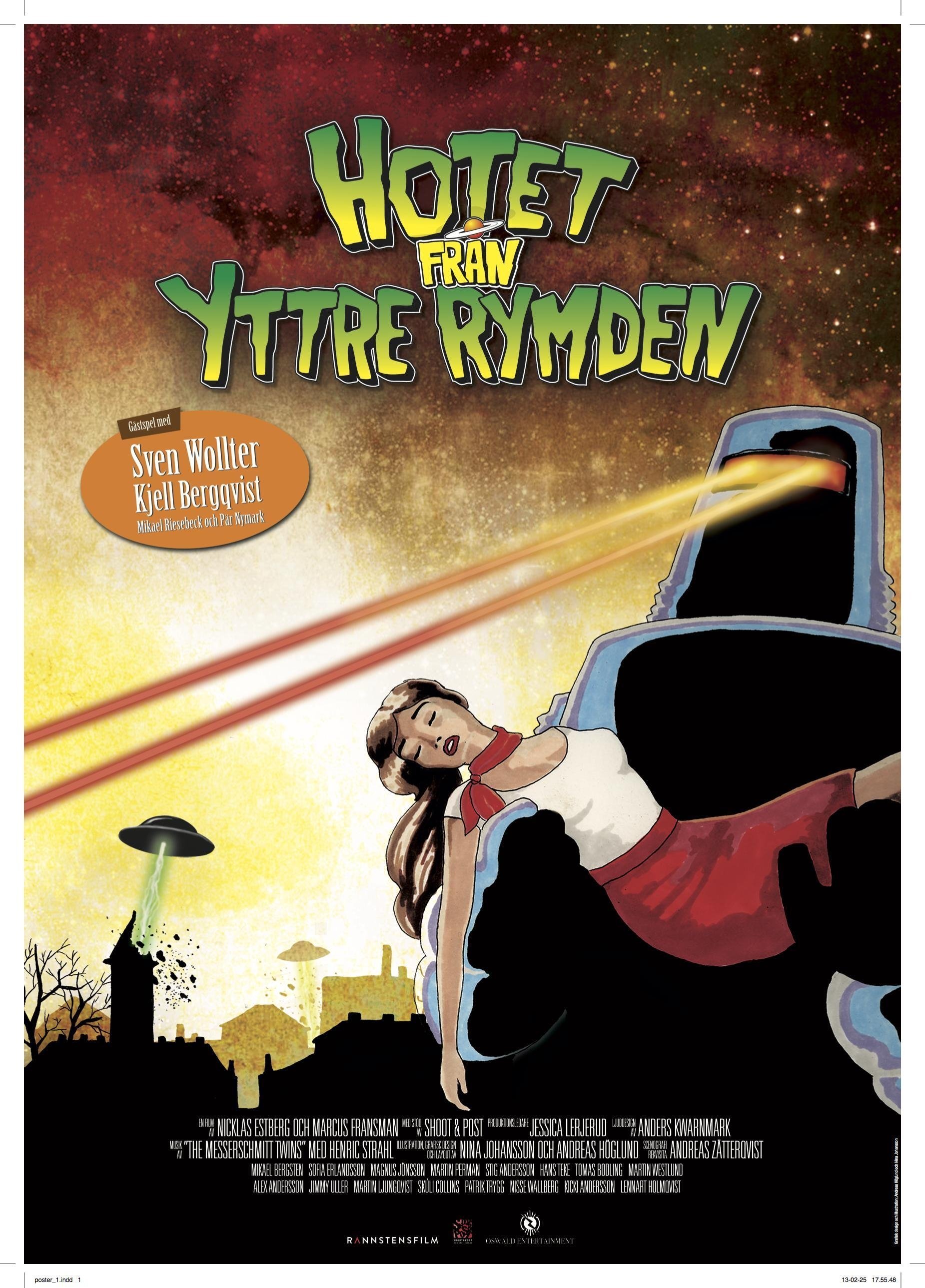 Hotet från yttre rymden poster