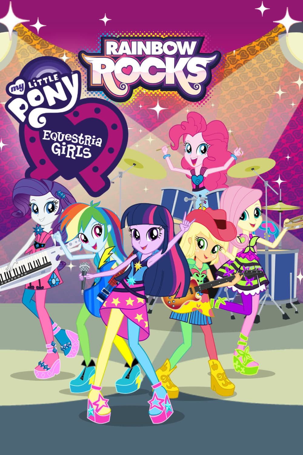 My Little Pony - Equestria Girls - Rainbow Rocks poster