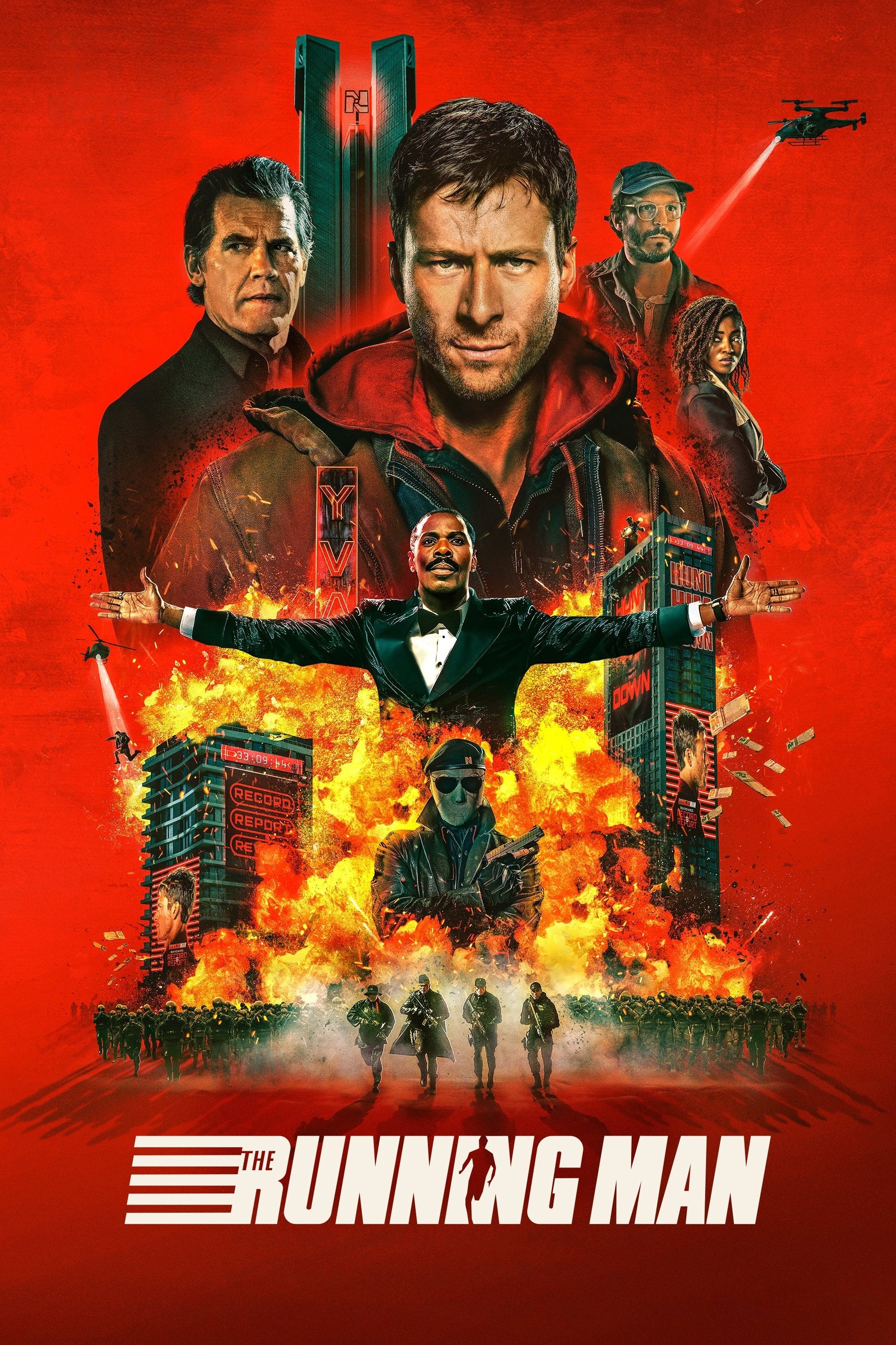 The Running Man poster